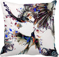 Crying Beautiful Eyes Anime Manga Teardrops Light Pillow Cover 45X45CM Axyaa Square