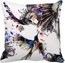 Crying Beautiful Eyes Anime Manga Teardrops Light Pillow Cover 45X45CM Axyaa Square