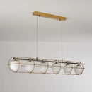 Axyaa Glass Ball LED Chandeliers: Nordic Minimalist Pendant Lights for Home Decor