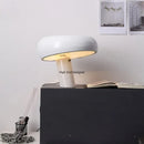 Axyaa Mushroom Marble Desk Lamp Modern LED Table Light