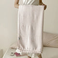 Axyaa Jacquard Tencel Cotton Cold Blanket | Silky Smooth Towel Blanket
