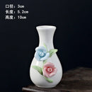 Axyaa Ceramic Mini Flower Pot Vase for Hydroponics & Aromatherapy Décor