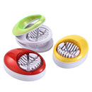 Axyaa Egg Slicer Chopper Stainless Steel Fruit Salad Cutter Kitchen Gadget