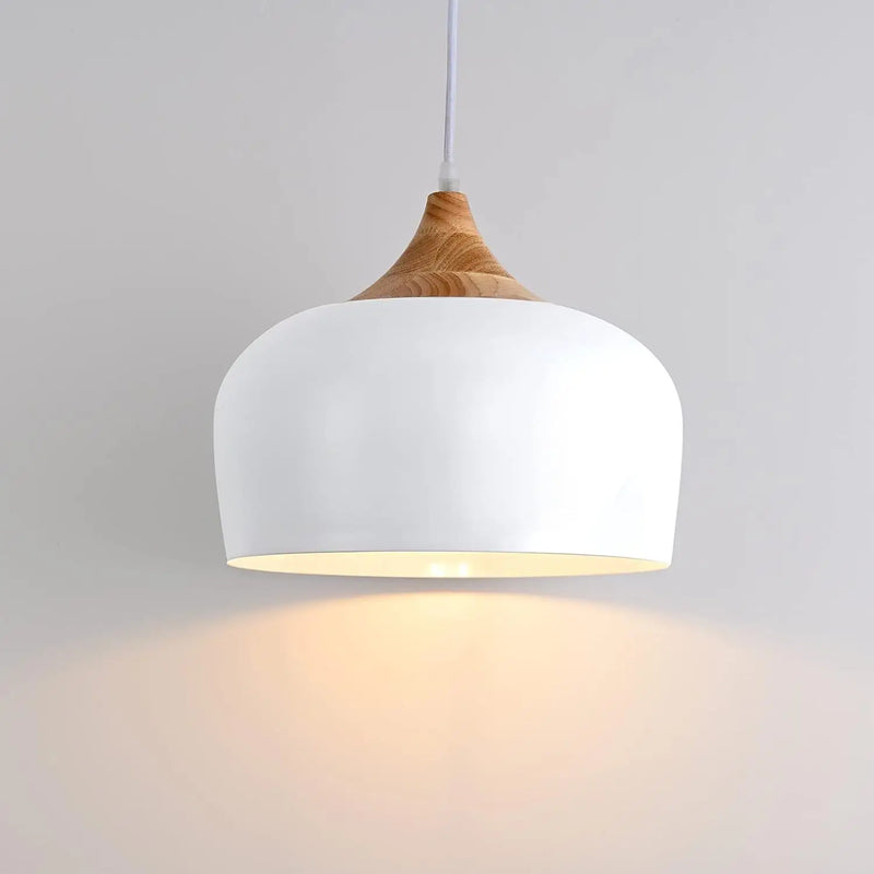 Axya Nordic Wood Pendant Lights: Elegant Hanging Lamps for Home, Restaurant, Bar, Hotel, Cafe & Indoor Lighting