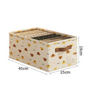 Axyaa Fabric Clothes Storage Box Organizer Cabinet - Foldable Multi-Purpose Drawer Box