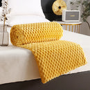 Axyaa Super Soft Flannel Fleece Blanket: Large, Warm Throw for Bed or Sofa