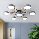 Axyaa Nordic Ceiling Chandeliers in 3 Colors for Home Lighting