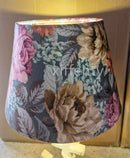 Axya European Pop Velvet Table Lamp Shade with Gold Lined Cloth