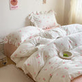 Axyaa Double Bed Duvet Cover 150x200 Breathable Quilt Comforter Cover