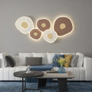 Axyaa Chinese Landscape LED Wall Lamp for Modern Living Room Bedroom Staircase Decor
