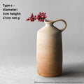 Axyaa Small Mouth TerraCotta Vase: Handcrafted Zen Decor & Aesthetic Art Piece