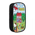 Axyaa Hello Kitty Pencil Case: Large Storage Pencil Pouch for Students