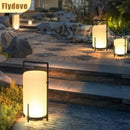 Axyaa Outdoor LED Solar Floor Lamp - Waterproof, Rechargeable, Stylish Garden Lighting