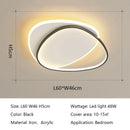 Axyaa Modern Circular LED Ceiling Light for Bedroom and Study