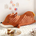 Axyaa Super Soft Stuffed Animal Plush Pillow White Swan Fox Deer Goose Toy