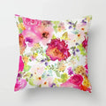 Axyaa Flower Pattern Decorative Art Pillowcase 45*45 Throw Pillows Home Decor