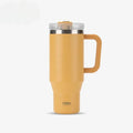 Axyaa Stainless Steel Insulated Coffee Cup with Handle, Large Capacity for Travel