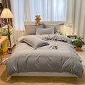 Axyaa Super Soft Cotton Bed Set, Four Season Down Duvet Cover, Great Gift Choice