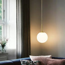 Axyaa Glass Ball Pendant Chandelier: Nordic Style Lighting for Home Decor