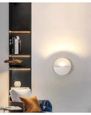 Axyaa Circle LED Wall Light Modern Nordic Minimalist Living Room Sconce