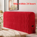 Axyaa Thick Dutch Fleece Bedside Cover for Wooden Beds
