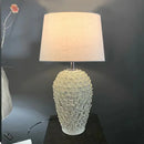 Axyaa Ceramic Table Lamp: Luxury Contemporary Design for Living Room, Bedroom, Study