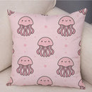 Axyaa Cartoon Animal Cushion Cover: 45*45cm for Living Room, Sofa, Car, Children's Room