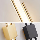 Axyaa Modern Iron Wall Sconce LED Light Fixture for Living Room, Minimalist Design