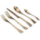 Axyaa Rose Gold Stainless Steel Cutlery Set for 1