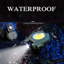 Axya Rechargeable Clip Light: Mini COB LED Flashlight