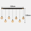 Axyaa Modern Indoor Chandeliers LED Pendant Ceiling Lights for Dining Room