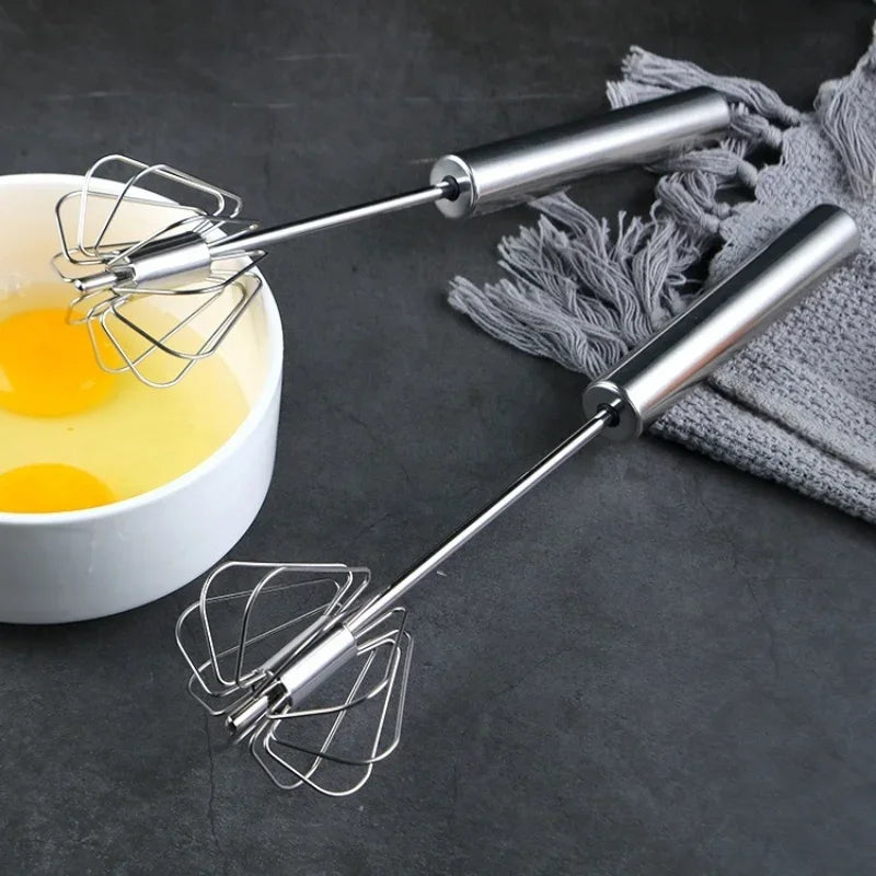 Axyaa Stainless Steel Egg Beater Hand Mixer - Kitchen Accessories by Axyaa