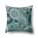 Axyaa Nordic Floral Print Cushion Cover - 45x45CM