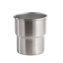 Axyaa Stainless Steel Crimped Mug: Portable Frosted Water Cup