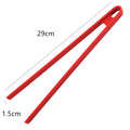 Axyaa Silicone Tongs: Non-Slip Long Handle Cooking Clip for Home Kitchen