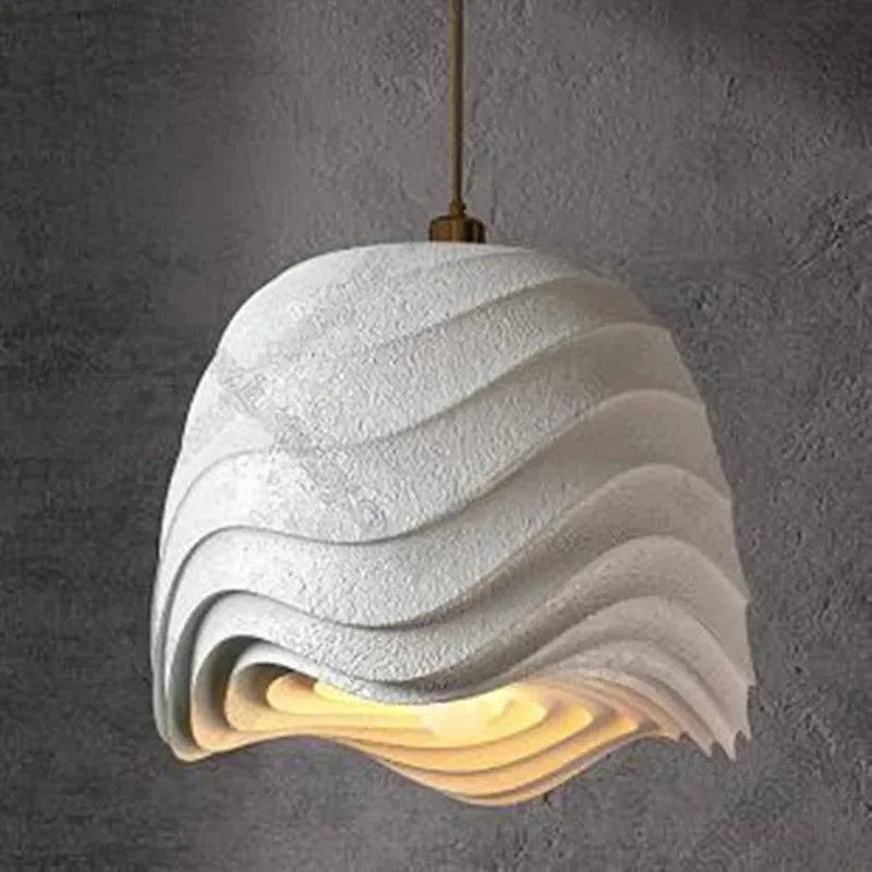 Axyaa Wabi-Sabi Wind Chandelier LED Pendant Lamps - Home & Cafe Hanging Fixture