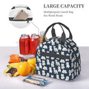 Axyaa Westie Thermal Lunch Bag: Insulated Bento for School Work Picnic