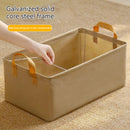 Axyaa Metal Frame Clothes Organizer Storage Box for Wardrobe Closet Organization