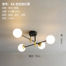 Axyaa Glass Ball Branch Chandeliers - Nordic Light Postmodern Luxury LED Pendant Lights