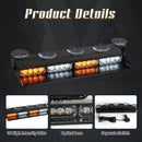 Axyaa 16 LED Car Strobe Emergency Light Bar in Red Blue Amber White