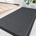 Axyaa All-Season Waterproof Indoor Outdoor Entrance Doormat, 36x48 - Heavy Duty Commercial Floor