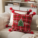 Axyaa Christmas Sofa Cushion for Living Room and Bedroom Decor