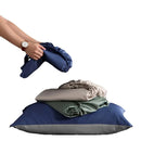 Axyaa Luxury Cotton Fitted Sheet for Hot Sleepers - Moisture-Wicking Mattress Cover