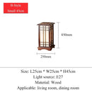 Axyaa Solid Wood Floor Lamp LED for Living Room, Bedroom & Dining Table