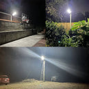 Axyaa Solar Street Light: 3 Mode Remote Waterproof Motion Sensor Garden Patio Path Lighting