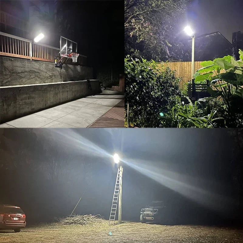 Axyaa Solar Street Light: 3 Mode Remote Waterproof Motion Sensor Garden Patio Path Lighting