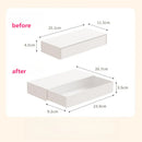 Axyaa Under Desk Storage Drawer Tray - Self Adhesive Stationery Organizer
