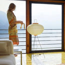 Noguchi Akari Rice Paper Floor Lamp - Axyaa Vintage Standing Light