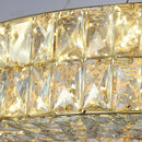 Axyaa Crystal Chandelier Pendant Light for Luxury Living Room and Bedroom