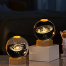 Axyaa Galaxy Planetary Projection Crystal Ball LED Night Light